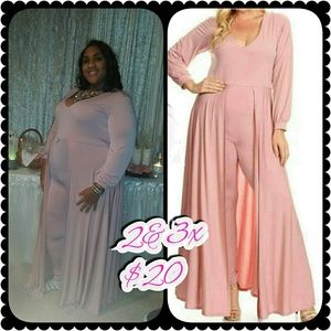 Maxi style pants with cape